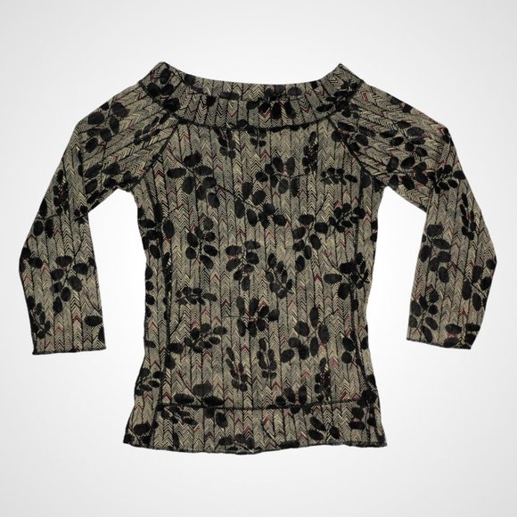 The Limited Sheer Floral Print Top - Picture 3 of 4